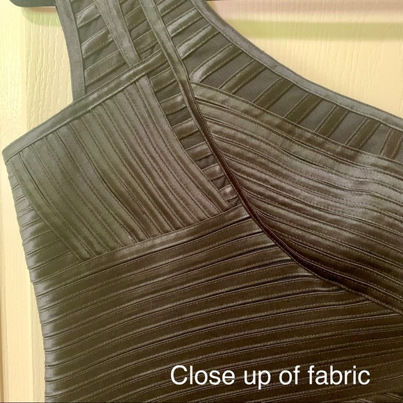 NWT BCBG One Shoulder Eden Bodycon Dress - Picture 7 of 9